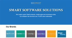 Desktop Screenshot of gosmartsolutions.com