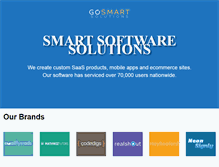 Tablet Screenshot of gosmartsolutions.com